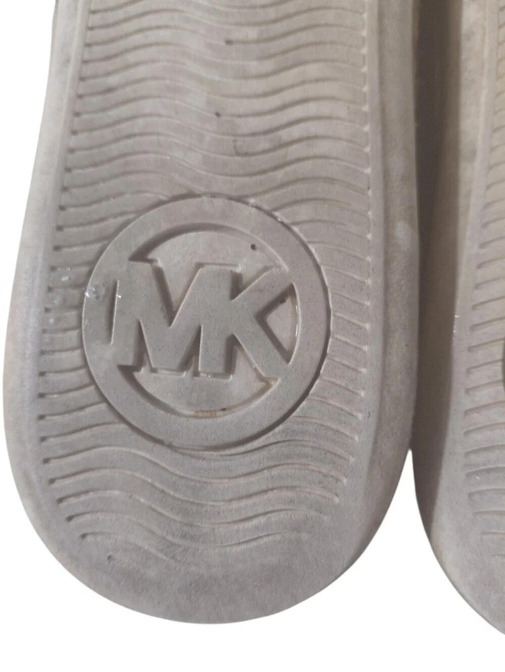 Michael Kors Cream And Gold Espadrille Sneakers Size 7.5